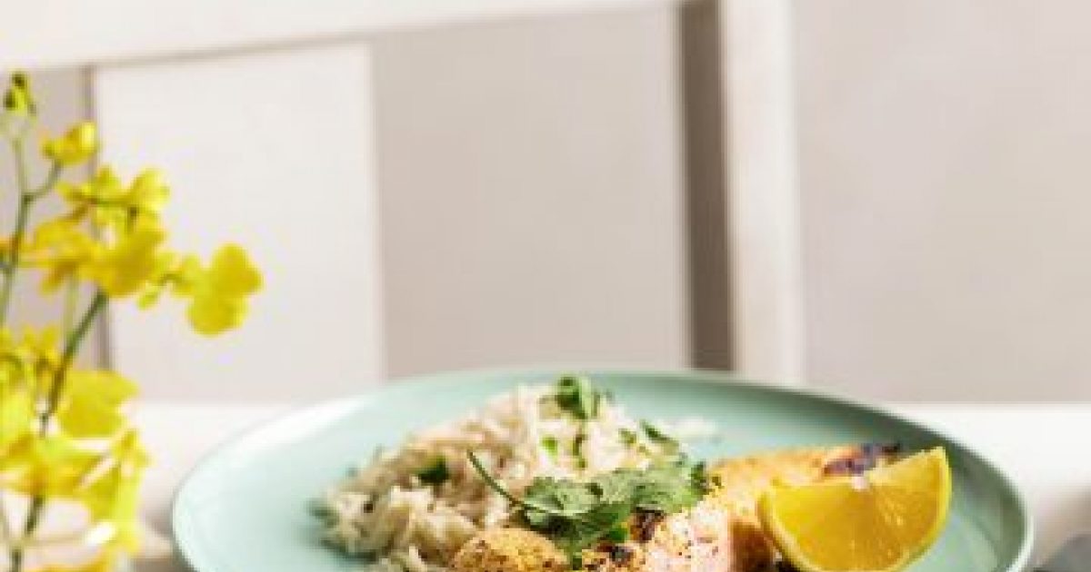 Baked Huon Salmon in Spiced Yoghurt - Ziggys