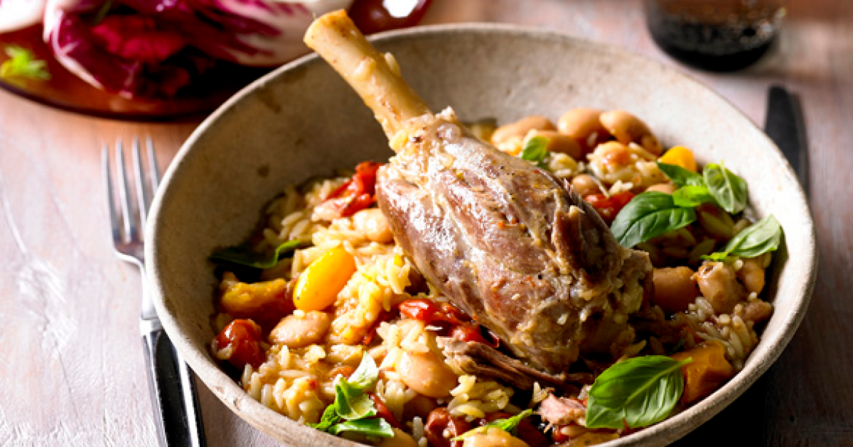 Italian-style Braised Lamb Shanks - Ziggys