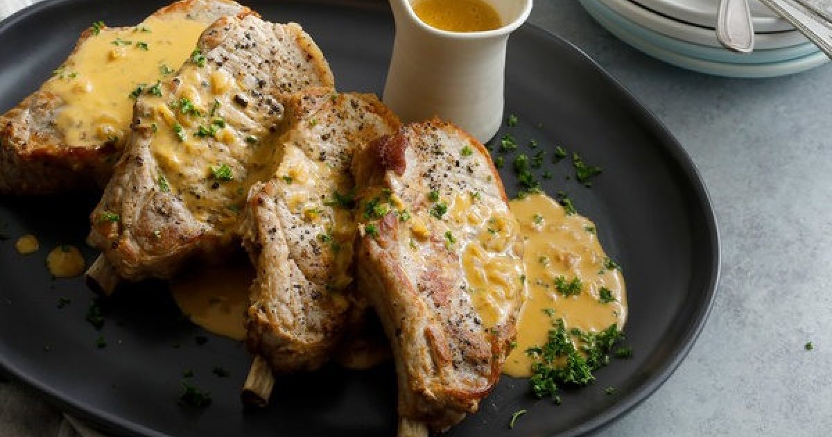 Pork Loin Chops in Dijon Sauce - Ziggys