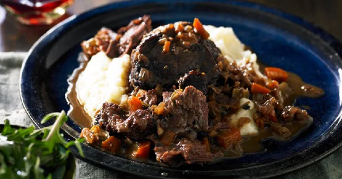 Red Wine Braised Beef Cheeks - Ziggys
