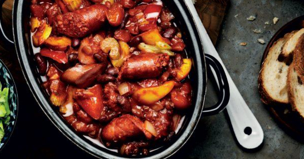 Sausage, Cider and Apple Casserole - Ziggys